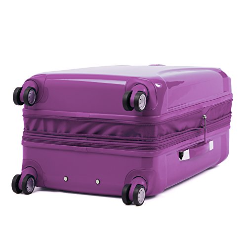 Atlantic Luggage Ultra Lite 4 Hardside, 24-Inch Expandable Spinner