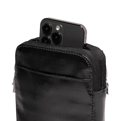 Modern Take Two RFID Crossbody - 5"x7" Lightweight Small Phone Wallet Crossbody Bag - Nylon Travel Purse
