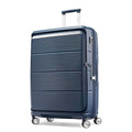 Samsonite Paralux Large Checked Luggage - Innovative Design - Quick Access Front Pocket - Dual Suspension Wheel Technology - TSA Lock - Expandable - Includes Removable Packing Cubes - Midnight Navy