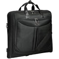 ZEGUR Premium Suit Garment Bag Carry On - Hangs 4 Suits - Travel & Business with Shoulder Strap and Laptop Compartment