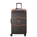 DELSEY PARIS Chatelet Air 2.0 - Hardside Checked Luggage Trunk 26 Inch - TSA Lock- 360° Spinner Wheels - Polycarbonate Travel Suitecase, Chocolate Brown