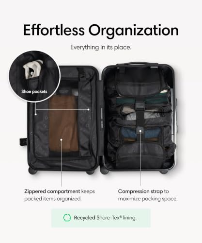 Solgaard Carry-On Closet Original - Hard-Shell 22.4" Travel Luggage (Grey)
