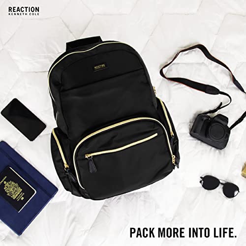 Kenneth Cole REACTION Sophie Backpack, Black, 15" Laptop