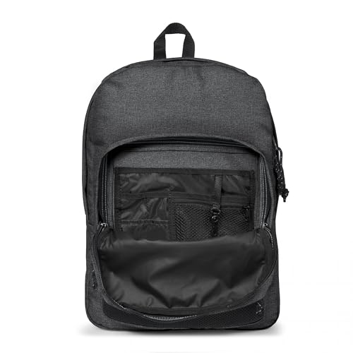 Eastpak Pinnacle Backpack - Bag For School,Travel, Work, or Bookbag - Black Denim