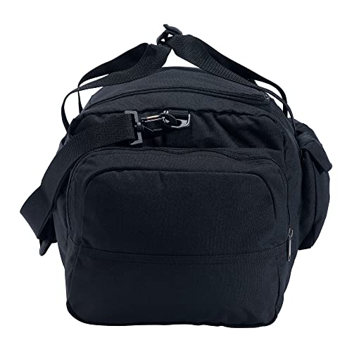 Carhartt 40L Utility Duffel, Heavy-Duty Bag for Jobsite, Gym, & Travel, Black, 40L