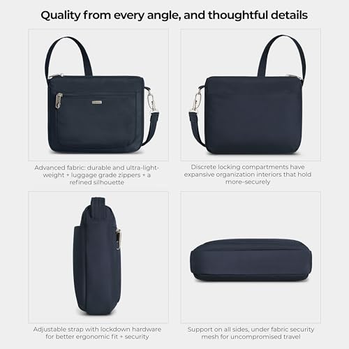 Travelon Anti-Theft Classic Small East/West Crossbody