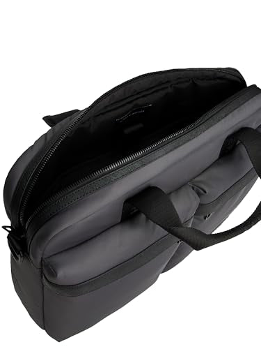 Tommy Hilfiger Mens Repreve Computer Bag,DARK GREY One Size