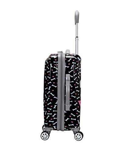 Rockland Vision Hardside Spinner Wheel Luggage, Assorted/Multicolor, Carry-On 20"