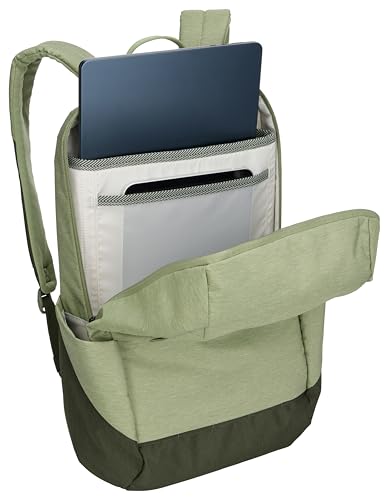 Thule Lithos 20L Backpack, Padded Pocket fits 16" Laptop, Front Pocket Organizer, Large Storage Compartment, Side Bottle Pocket