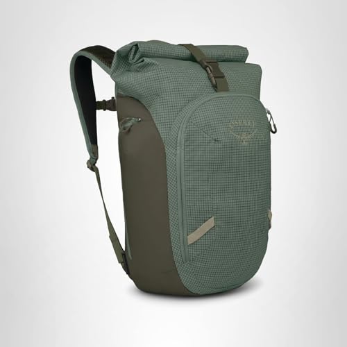 Osprey Transporter Roll Top Commuter Backpack, Pine Leaf