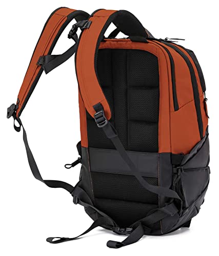 Harley-Davidson Lightweight Water-Resistant Racing Bungee Backpack - Rust Orange