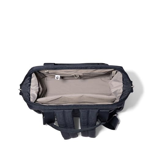 Baggallini City Scape Backpack - 15"x11" Lightweight Work Travel Bag w/Luggage Sleeve & RFID