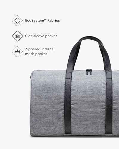 Herschel Novel™ Carry On Duffle, Raven Crosshatch, Carry-on - 26.5L