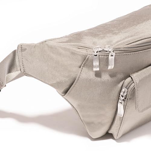 Baggallini Modern Everywhere Waistpack Sling - Fanny Pack for Women Crossbody Belt Bag - Lightweight Chest Bag Purse