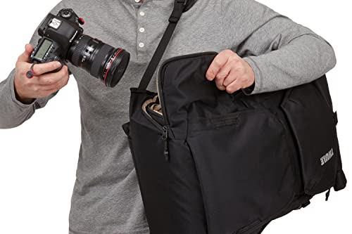 Thule Covert Camera Backpack 32L, Modular Internal Organization, Fits 15.6" Laptop & 11" Tablet, Includes Padded Shoulder Bag