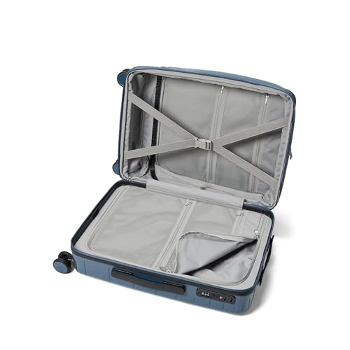Baggallini Set Wave 22” 4 Wheel Hybrid Carry-On Luggage - Lightweight Carry On Suitcase with Wheels