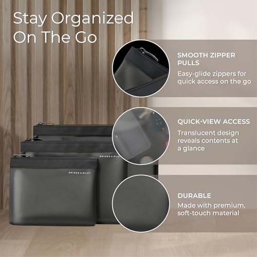 Briggs & Riley Travel Essentials Translucent Pouch Set