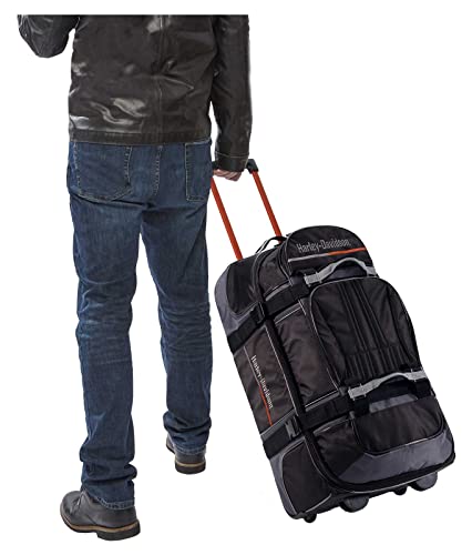Harley-Davidson 28" On Tour Wheeling Large Duffel Bag - Midnight (28")