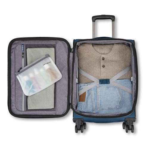 Samsonite Ascella 4 Carry-On Luggage - Cerulean Blue