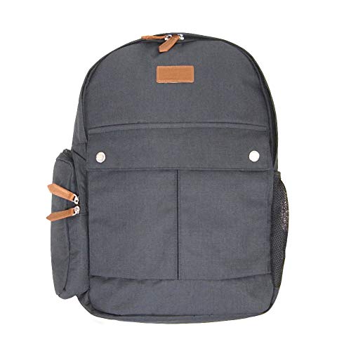 Wrangler(ラングラー) Men Wrangler Waterproof Pocket Backpack, Black, One Size