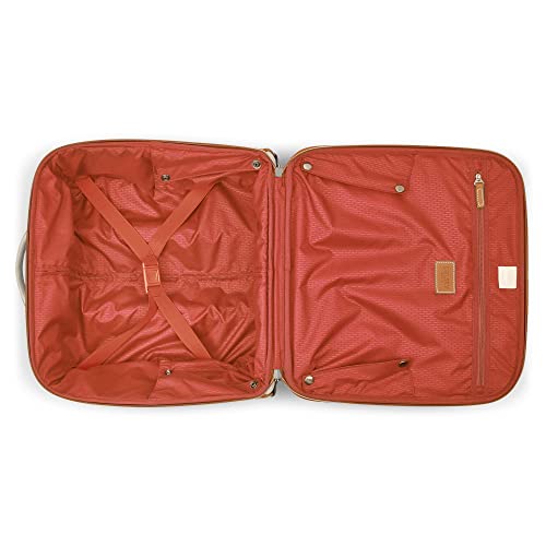 DELSEY PARIS Chatelet 2.0 Softside Luggage Under-Seater with 2 Wheels, Angora, Carry on 16 Inch