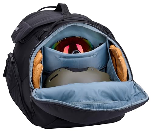 Thule RoundTrip 80L Duffel - Storage compartments to organize and protect gear - Boot bag for ski and snowboard travel - Soft pocket for goggles and helmet - Dry bag included