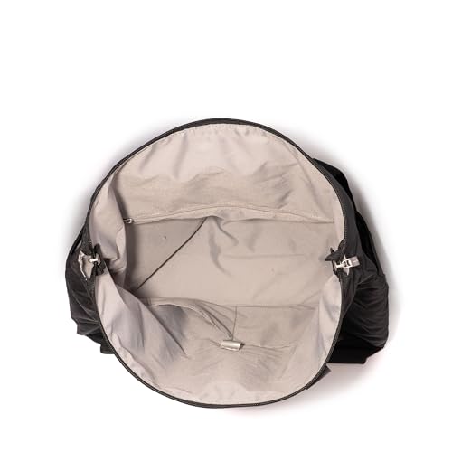 Baggallini Swift Tote Bag for Women - Lightweight 12x16" Nylon Zipped Travel Carry On Bag w/Luggage Sleeve
