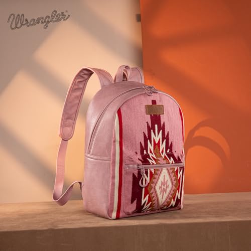 Montana West Wrangler Aztec Knitted Backpack for Women Western Casual Daypack
