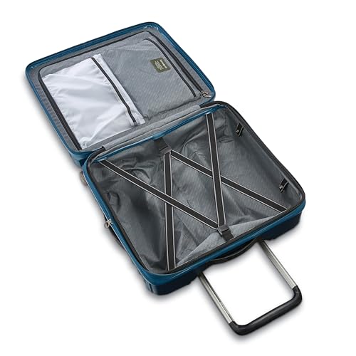 Samsonite Stryde 2 Hardside Expandable Luggage with Double Spinner Wheels, Medium Glider, Deep Teal
