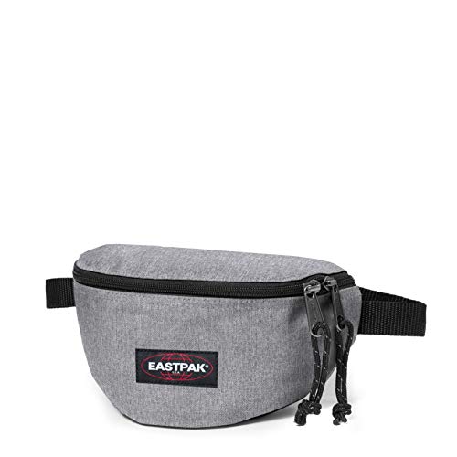 EASTPAK Springer – 2L Waistpack with Main & Back Zipped Compartments, Adjustable Belt, Lightweight Design, Sunday Grey