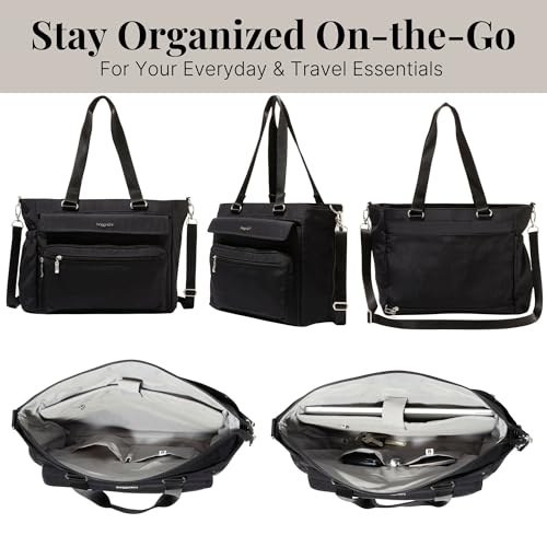 Modern Laptop Tote - Lightweight 18"x11.75" Work Tote Bag for Women - Travel Carry On Bag