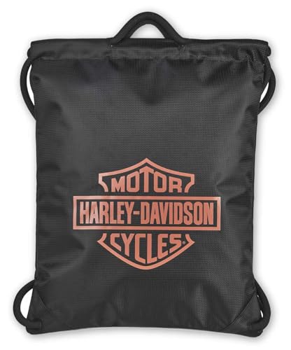 Harley-Davidson Rugged High-Density Polyester Quick-Draw Backpack - Black