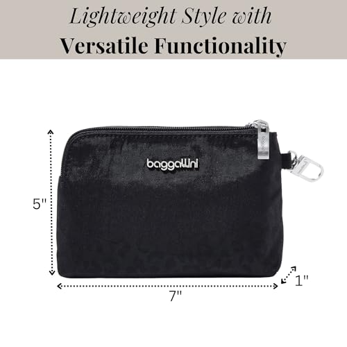 On the Go Daily RFID Pouch - Lightweight 7"x5" Travel Essential RFID Wallet