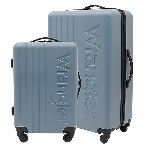 Wrangler Quest Luggage Set, Winter Sky, 2 Piece Set (28"/20")
