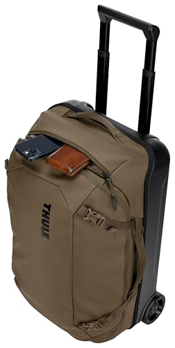 Thule Chasm Wheeled Duffel, Carry-on Compliant, Weather-Resistant Materials, Internal Divider, Easy to Pack Space, Small External Pocket