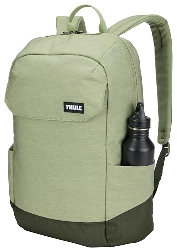 Thule Lithos 20L Backpack, Padded Pocket fits 16" Laptop, Front Pocket Organizer, Large Storage Compartment, Side Bottle Pocket