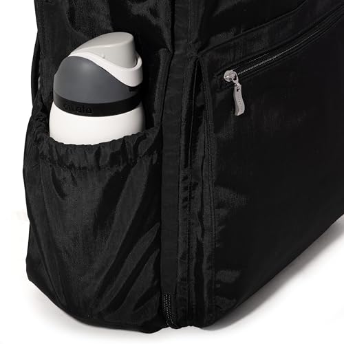 Baggallini Tandem Convertible Travel Backpack with 16" Laptop Padded Laptop Compartment, RFID, Water Repellent, Luggage Sleeve