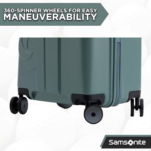 Samsonite Tour Deluxe Golf Hard Case Golf Travel Bag, Lightweight & Durable ABS Shell, 360 Degree Multi-Directional Wheels