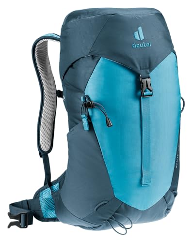 Deuter AC Lite 14L SL Hiking & Daypack Backpack with Narrow Fit, Steel Frame & Superior Breathability - Lagoon-Atlantic