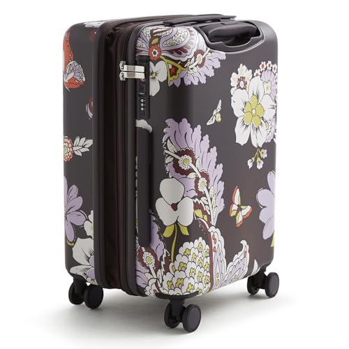 Vera Bradley Women's Hardside Luggage 22 Inch Adair Spinner, Subtle Bouquet, One Size