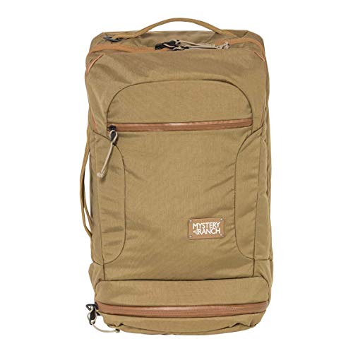 MYSTERY RANCH Mission Rover Travel Bag - Carry-on Suitcase, 3-Way Carry, Coyote