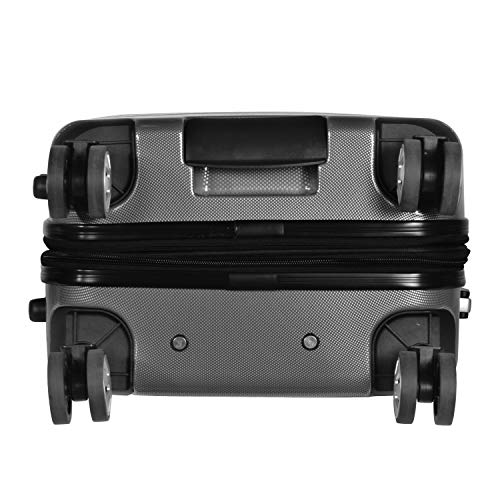 Olympia U.S.A. Nema 25-inch Luggage Expandable Lightweight Hardside Double 4 Wheel Spinner Suitcase with TSA Lock and Hidden Laptop Compartment