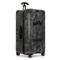 Traveler's Choice Maxporter II Polycarbonate Hardside Trunk with Spinner Wheels, Gray Camo, 31-Inch Large Trunk