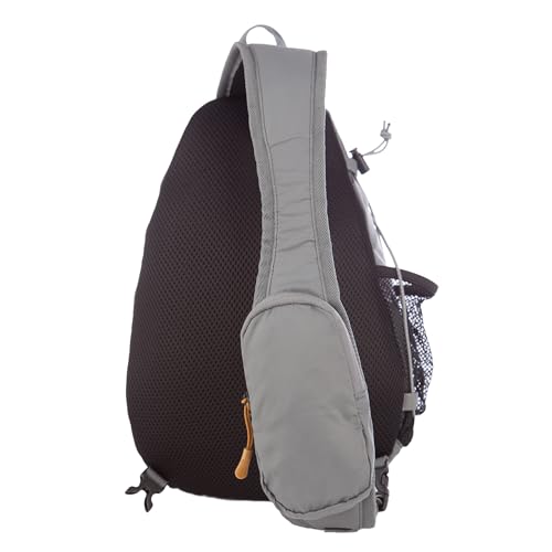 Eddie Bauer Ripstop 8L Shoulder Sling Pack with Padded Air-Mesh Adjustable Crossbody Strap for Right or Left Handed Fit - Slate