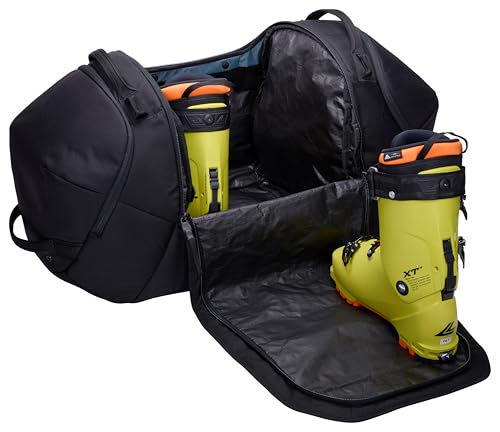 Thule RoundTrip 80L Duffel - Storage compartments to organize and protect gear - Boot bag for ski and snowboard travel - Soft pocket for goggles and helmet - Dry bag included