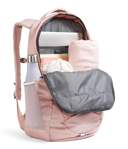 The North Face Women's Jester Everyday Laptop Backpack - Commuter Travel Bag, Laptop Sleeve, Water-Repellent, Pink Moss, One Size