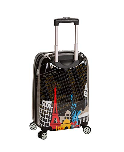 Rockland Departure Hardside 2 Piece Spinner Wheel Luggage, (20"/28"), Departure