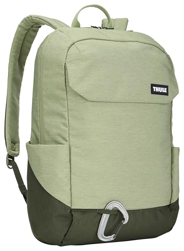 Thule Lithos 20L Backpack, Padded Pocket fits 16" Laptop, Front Pocket Organizer, Large Storage Compartment, Side Bottle Pocket