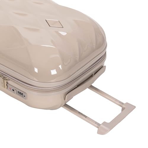 kensie Enchanting 3 Piece Luggage Set, Fog