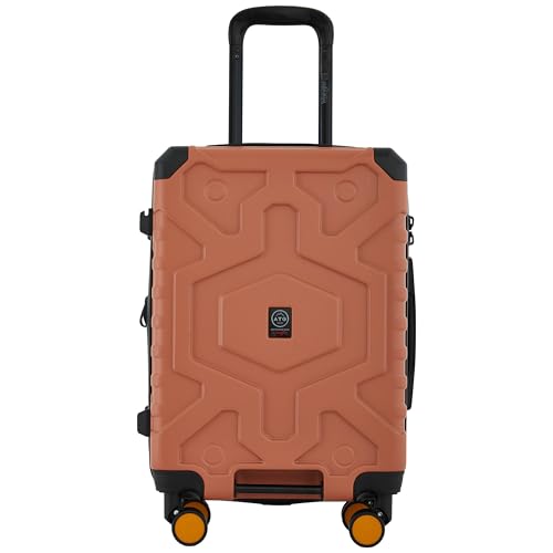 Wrangler ATG Outland Expandable Hardside Luggage, Raw Sienna, 3 Piece Set